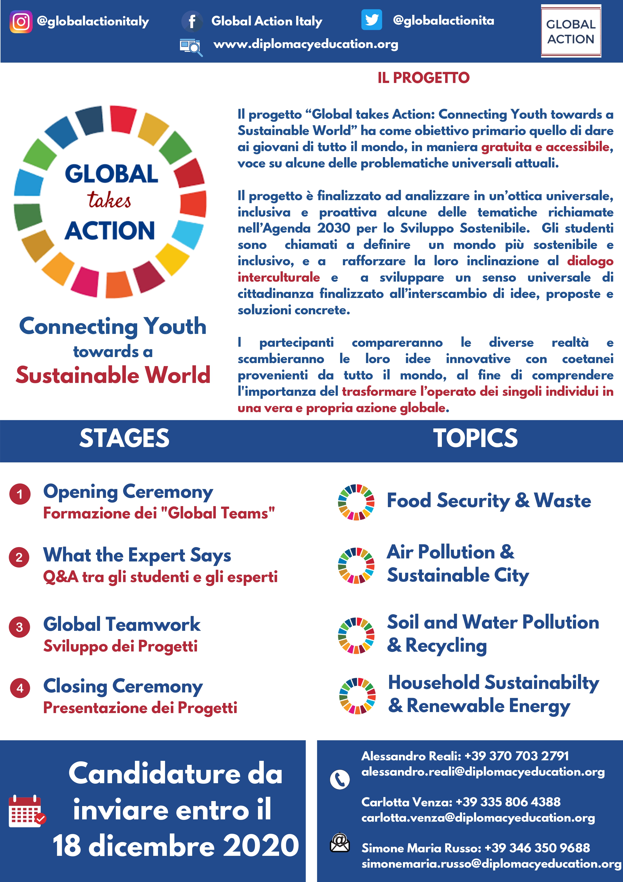 “Global takes action”