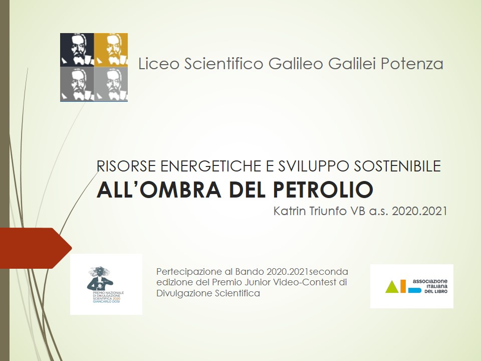 Premio Junior Video Contest di Divulgazione scientifica 2020/2021